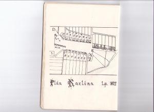 Plán Karlína l.p. 1827