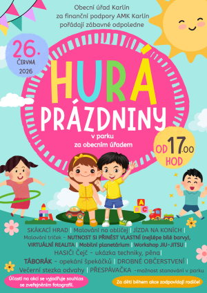 HURÁ PRÁZDNINY 2026 